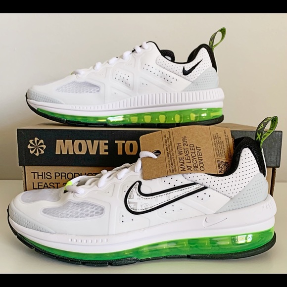 Nike Air Max Genome 5.5J Wmns 7 Pure Platinum New - Picture 5 of 11